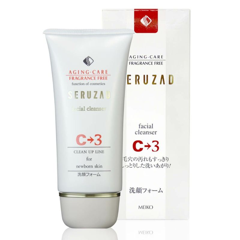 セルザードUS フェイシャルクレンザー C→3（保湿洗顔フォーム） 洗顔 通販 メイコー化粧品オンラインショップ